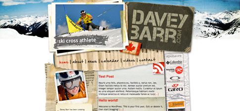 Davey Barr - Canadian Olympic Ski Cross Athlete